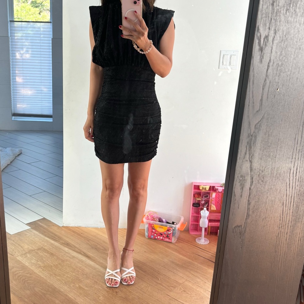IRO black mini dress